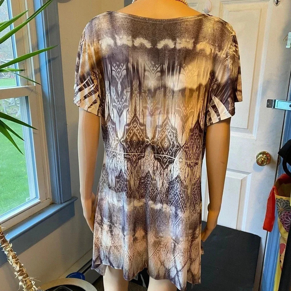 World Unity Artsy Boho Stretchy Soft Comfortable … - image 5